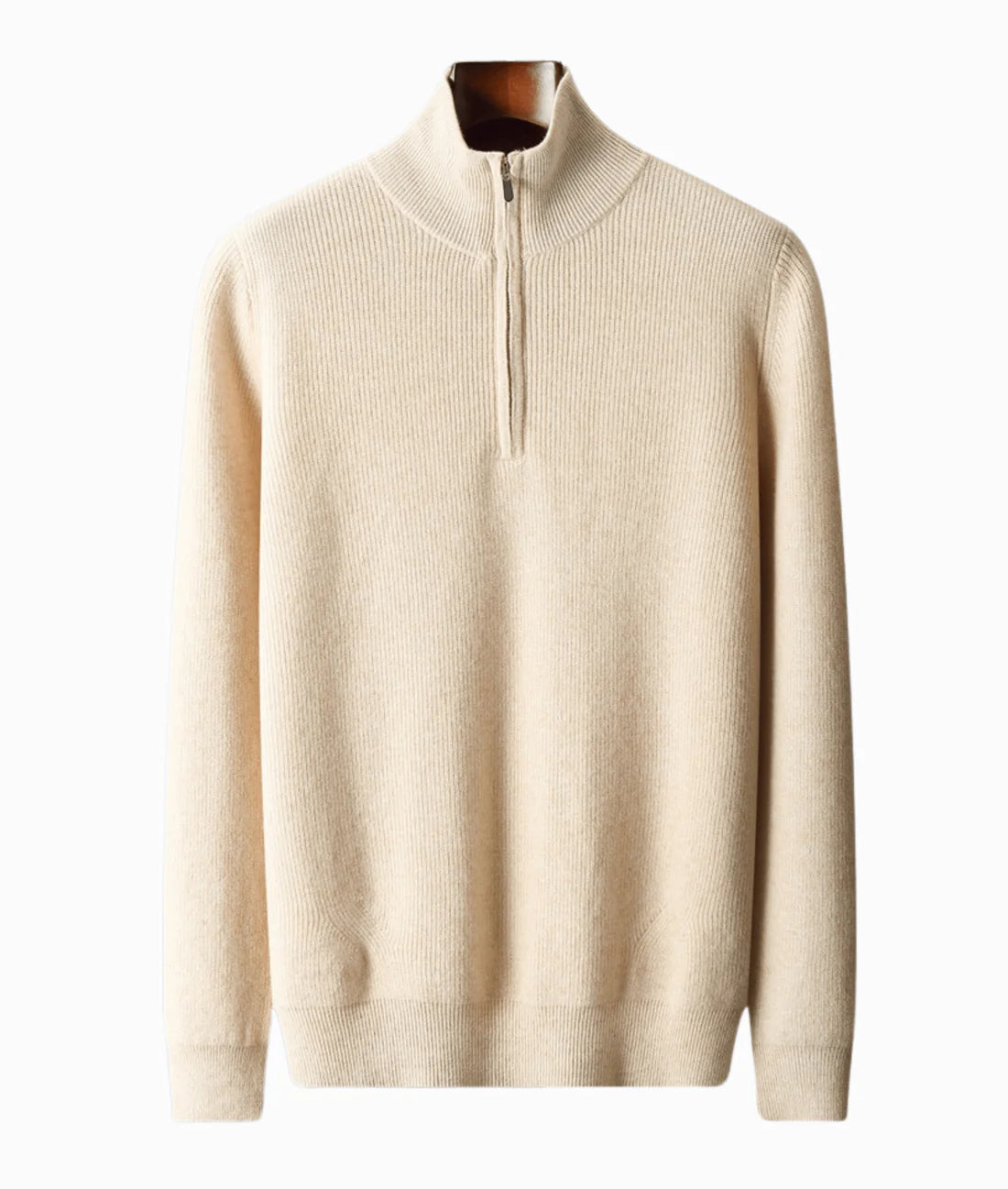 Merino Crewneck Half Zip