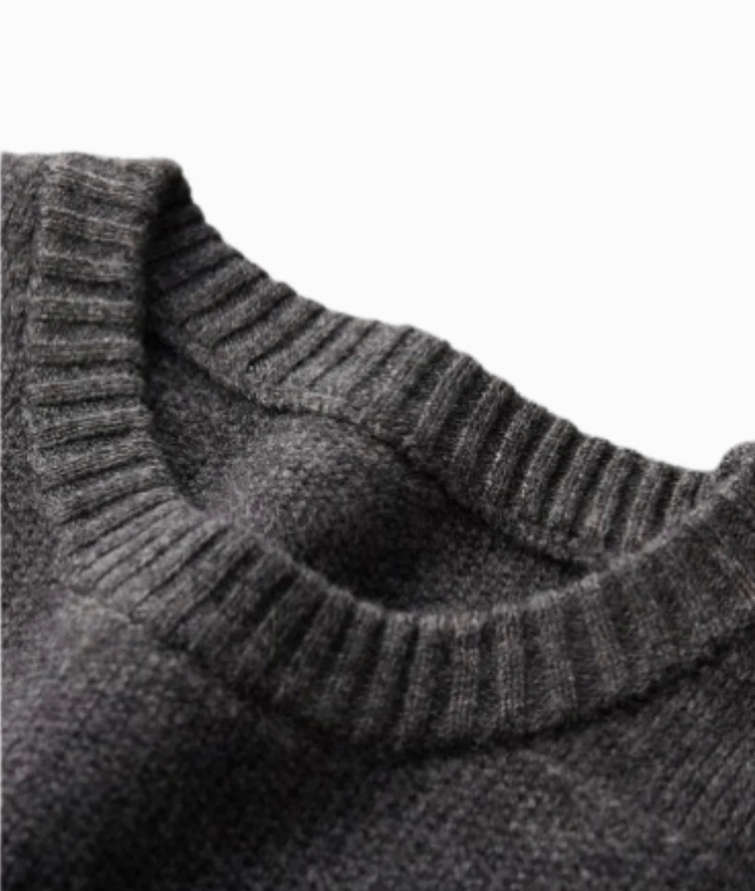 Merino Crewneck Mönstrad