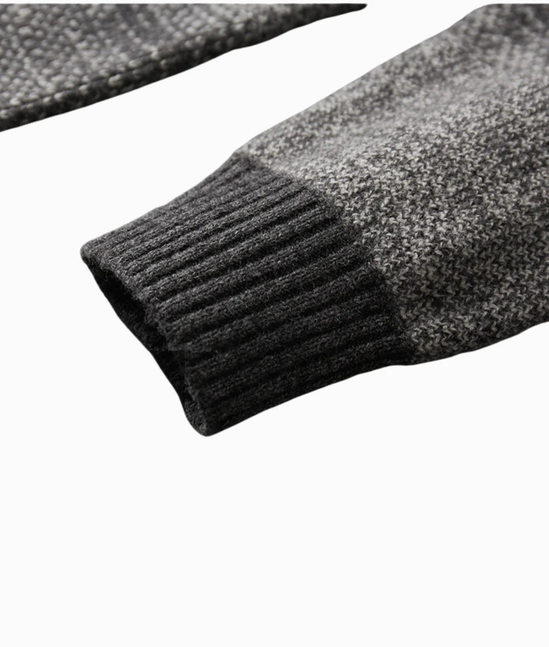 Merino Crewneck Mönstrad