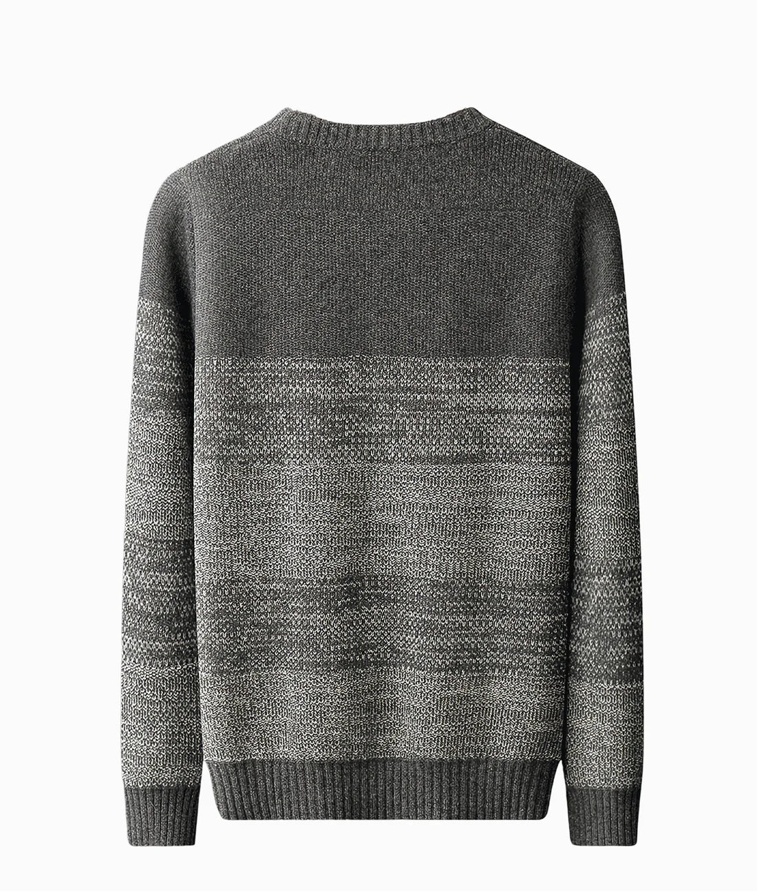 Merino Crewneck Mönstrad